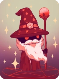 Red Wizard by Toe_Day x Reddit Collectible Avatars