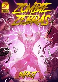 Zombie Zebras Comic Issue 2 Covers
