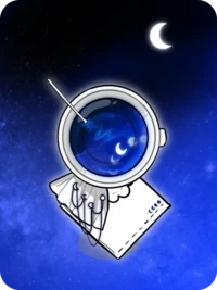 a cup of moonlight by KKeist x Reddit Collectible Avatars
