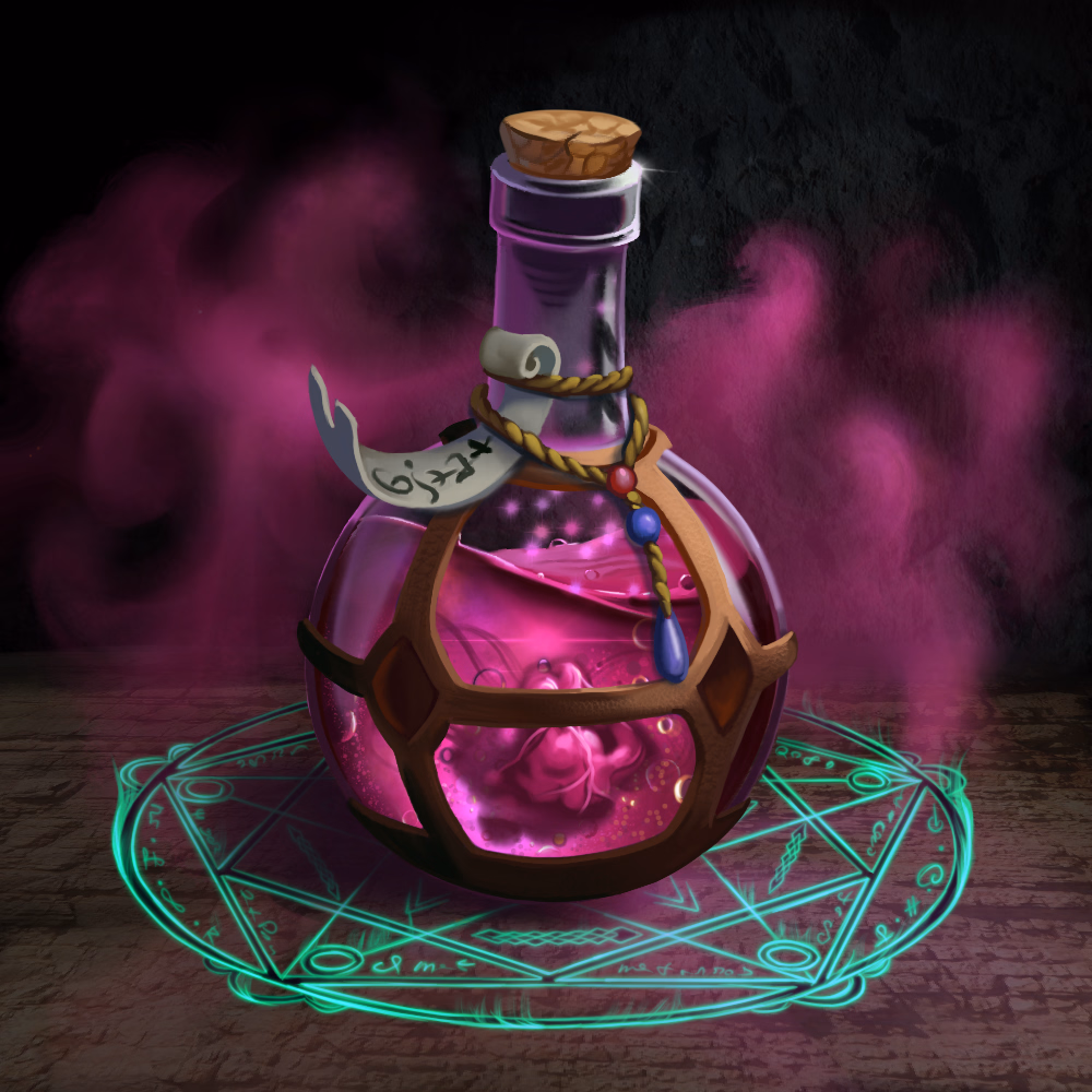 Magic Alchemy Mendelef Flask