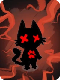 Dark kitty by Kryptium x Reddit Collectible Avatars