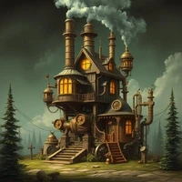 Steampunk Houses