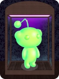Uranium Glass Titan by Tokeahontis x Reddit Collectible Avatars