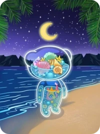 Beach by PippyTheRobot x Reddit Collectible Avatars