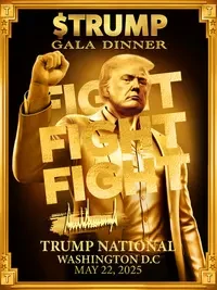 $TRUMP GOLD GALA DINNER