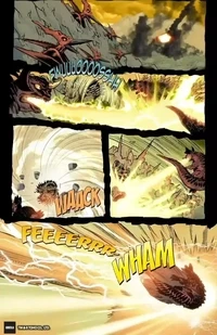 Godzilla RAT Page 8 Comic Page Color 7 Super Rare