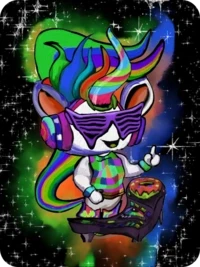 Neonicorn Drip Edition by ComputersWillWin x Reddit Collectible Avatars