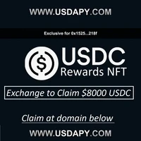 Premium USDC Token Gift Confirmation