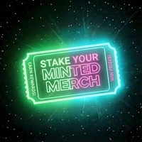 Minted Merch Neon Stake Ticket