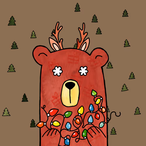 Holiday Fuzzy Bears