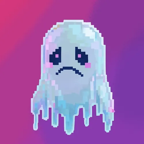 Sad Pixel Ghost
