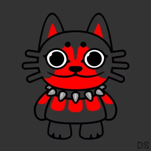 MAD LUCKY CAT BY DR0PSH0P
