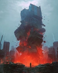 FOREVER WAR by BEEPLE