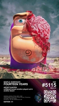 FOURTEEN YEARS by BEEPLE