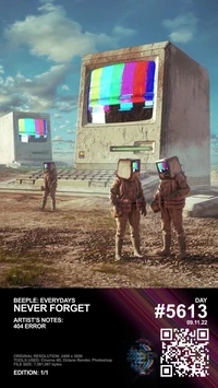 NEVER FORGET by BEEPLE