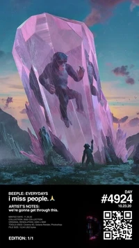 I MISS PEOPLE by BEEPLE