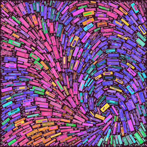 Phantasmic Tiles By Elena Bloom