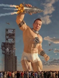 ELON CATCHING ROCKETS (2054)