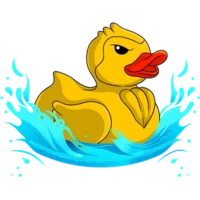 Duck Race Derby Pond