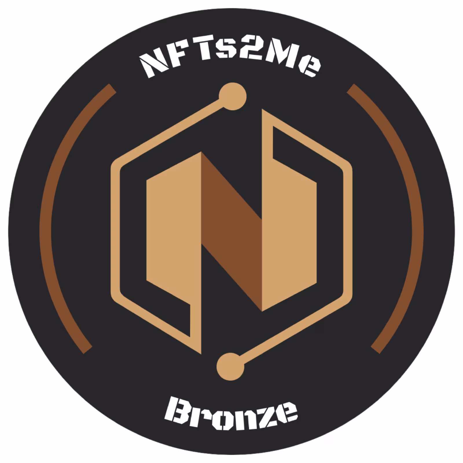 Bronze Supporter Pin c62c55