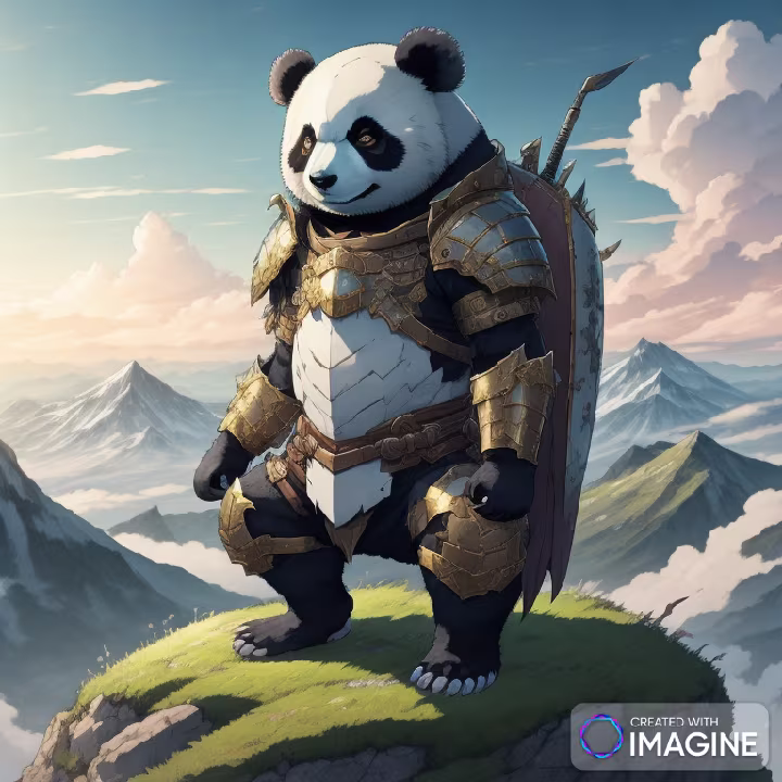 Panda over the world