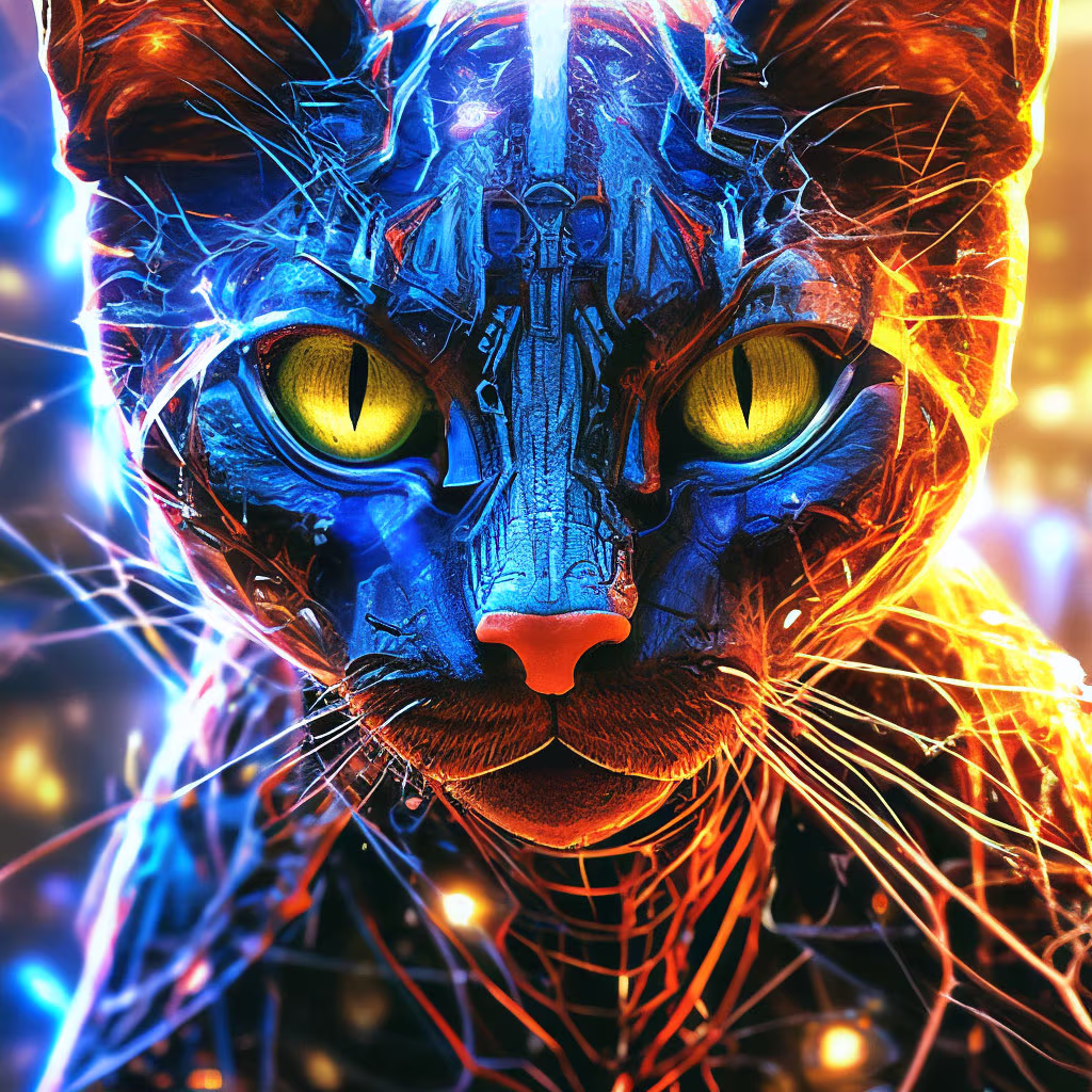 robot cat dd3cf8