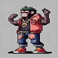 Pixel ape