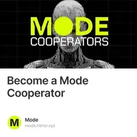 Become a Mode Cooperator