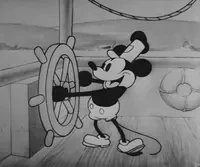 Steamboat Willie (1928) Public Domain 2024 on Polygon