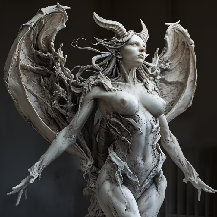 Devil Statue