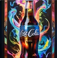 Coke with ice