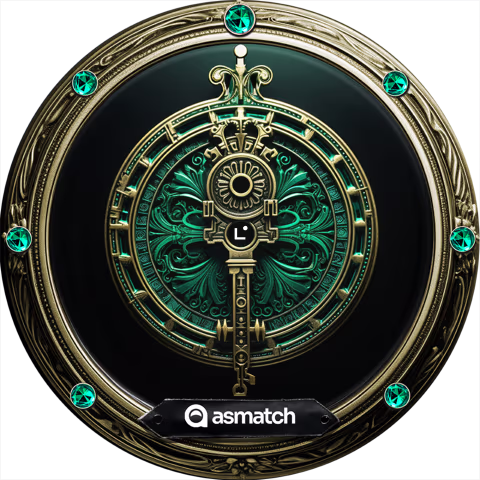 Linea Park - AsMatch Emerald Enchanted Key
