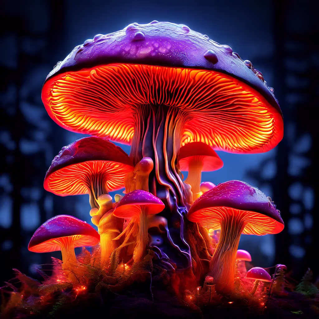 Glowing Fungi