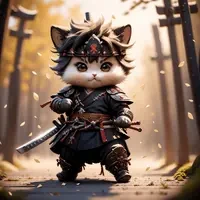 Samurai Cat