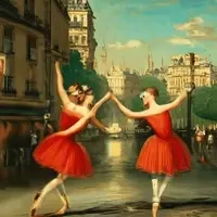 Realismo Bailarinas en Paris