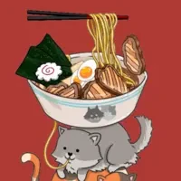 Ramen Cat Stack by Clocked x Reddit Collectible Avatars