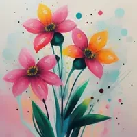 Flower Print #9