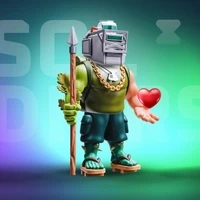 3D SOLDIER #2715