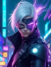 Cyber punk assassin