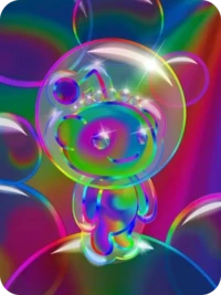 Rainbrubbles by JustChasingSparkles x Reddit Collectible Avatars