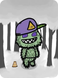 Greenster by BaggedMilk x Reddit Collectible Avatars
