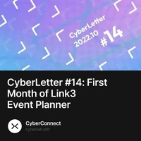 CyberLetter #14: First Month of Link3 Event Planner