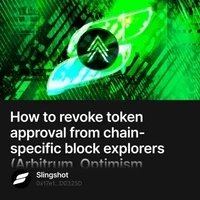 How to revoke token approval from chain-specific block explorers Arbitrum Optimism Polygon
