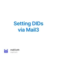 Setting DIDs via Mail3