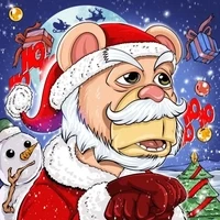 Santa Oppa Bear