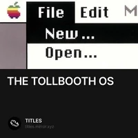 THE TOLLBOOTH OS