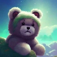 Fluffy teddy bear#7
