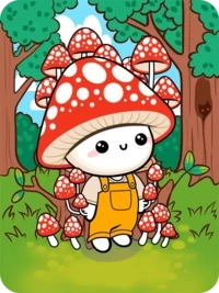 Toadie the Mushroom by Leslie Valerie Sally x Reddit Collectible Avatars