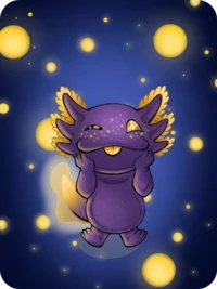 Firefly Axolotl! by AwkwardThief x Reddit Collectible Avatars