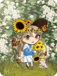 Sunny by wispywi11ow x Reddit Collectible Avatars